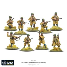 Bolt Action San Marco Marines Infantry Section