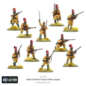 Bolt Action Italian Colonial Troops Infantry Squad