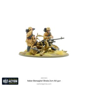 Bolt Action Italian Bersaglieri Breda 2cm AA Gun