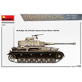 Mini Art 35305 Pz.Kpfw.IV Ausf. H VOMAG Mid Prod. July 1943
