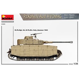 Mini Art 35305 Pz.Kpfw.IV Ausf. H VOMAG Mid Prod. July 1943