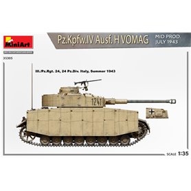 Mini Art 35305 Pz.Kpfw.IV Ausf. H VOMAG Mid Prod. July 1943