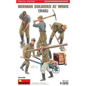 Mini Art 35408 German Soldiers at Work (RAD)