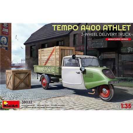 Mini Art 38032 Tempo A400 Athlet 3-Wheel Delivery Truck