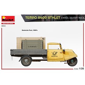 Mini Art 1:35 Tempo A400 Athlet - 3-WHEEL DELIVERY TRUCK