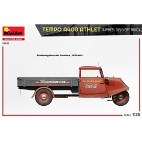 Mini Art 1:35 Tempo A400 Athlet - 3-WHEEL DELIVERY TRUCK