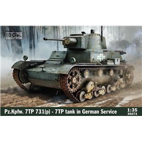 IBG 35073 Pz.Kpfw. 7TP 731(p) - 7TP in German Service