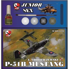 Big Model JS72028 P-51B Mustang Junior Set E. Chorbaczewski