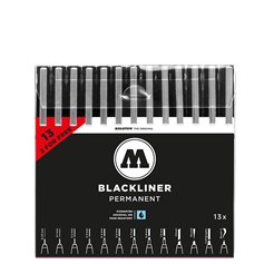 Molotow Zestaw BLACKLINER COMPLETE SET – 13szt.