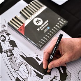 Molotow Zestaw BLACKLINER COMPLETE SET – 13szt.