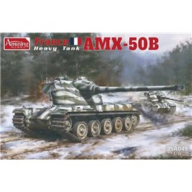 Amusing 1:35 AMX-50B - FRANCE HEAVY TANK