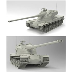 Amusing 1:35 AMX-50B - FRANCE HEAVY TANK