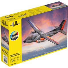 Heller 1:72 Transall C-160 Retro Brummel - STARTER SET - z farbami
