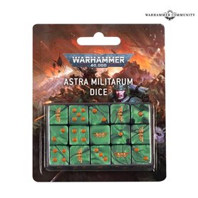 Warhammer 40000 Astra Militarum Dice