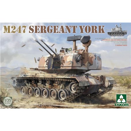 Takom 2160 M247 Sergeant York