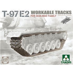 Takom 2163 T-97E2 Workable Tracks for M48/60 Family