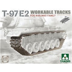 Takom 1:35 Gąsienice T-97E2 WORKABLE TRACKS FOR M48/60 FAMILY