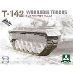 Takom 1:35 Gąsienice T-142 WORKABLE TRACKS FOR M48/60 FAMILY