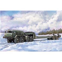 Trumpeter 1:72 MAZ-537G INTERMEDIATE TYPE WITH MAZ/ChMZAP 5247G SEMI-TRAILER