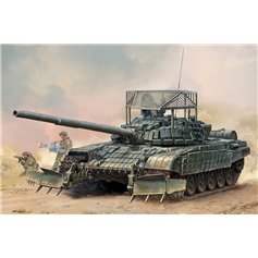 Trumpeter 1:35 T-72B1 W/KTM-6 AND GRATING ARMOUR