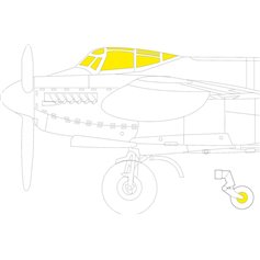 Eduard 1:72 Masks for Mosquito B Mk.XVI - Airfix