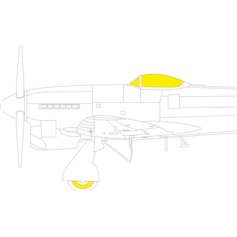 Eduard 1:72 Maski do Hawker Tempest Mk.V dla Airfix