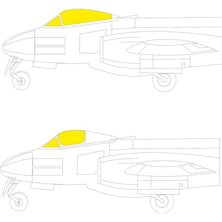 Eduard 1:72 Meteor F.8