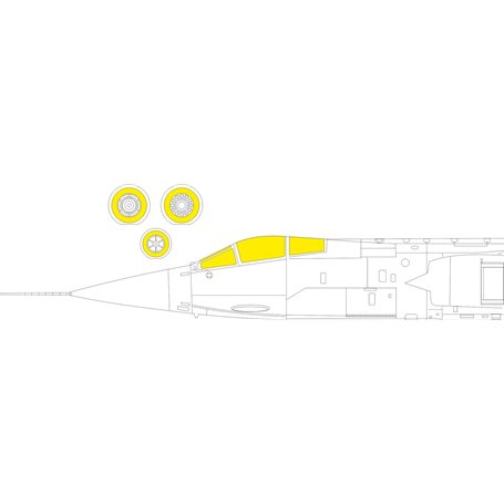 Eduard 1:48 F-104s Tface