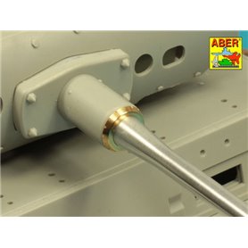 ABER 1:16 Metalowa lufa 50mm KwK.39 L/60 do Pz.Kpfw.III Ausf.J LATE / Ausf.L / Ausf.M