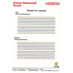 Techmod 72164 Stripes For Lozenge