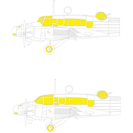 Eduard 1:48 Anson Mk.I Tface