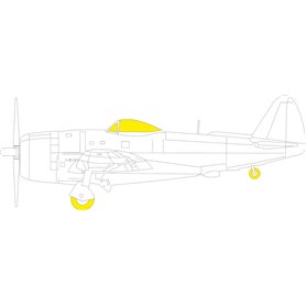 Eduard 1:48 P-47n Tface