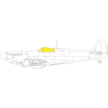 Eduard 1:48 Maski TFACE do Supermarine Spitfire Mk.XII
