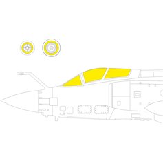 Eduard 1:48 Maski TFACE do Buccaneer S.2C/D dla Airfix