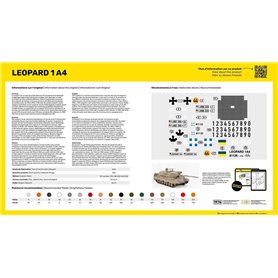 Heller 81126 Leopard 1A4 1/35