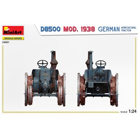 Mini Art 1:24 D8500 Model 1939 - GERMAN AGRICULTURAL TRACTOR