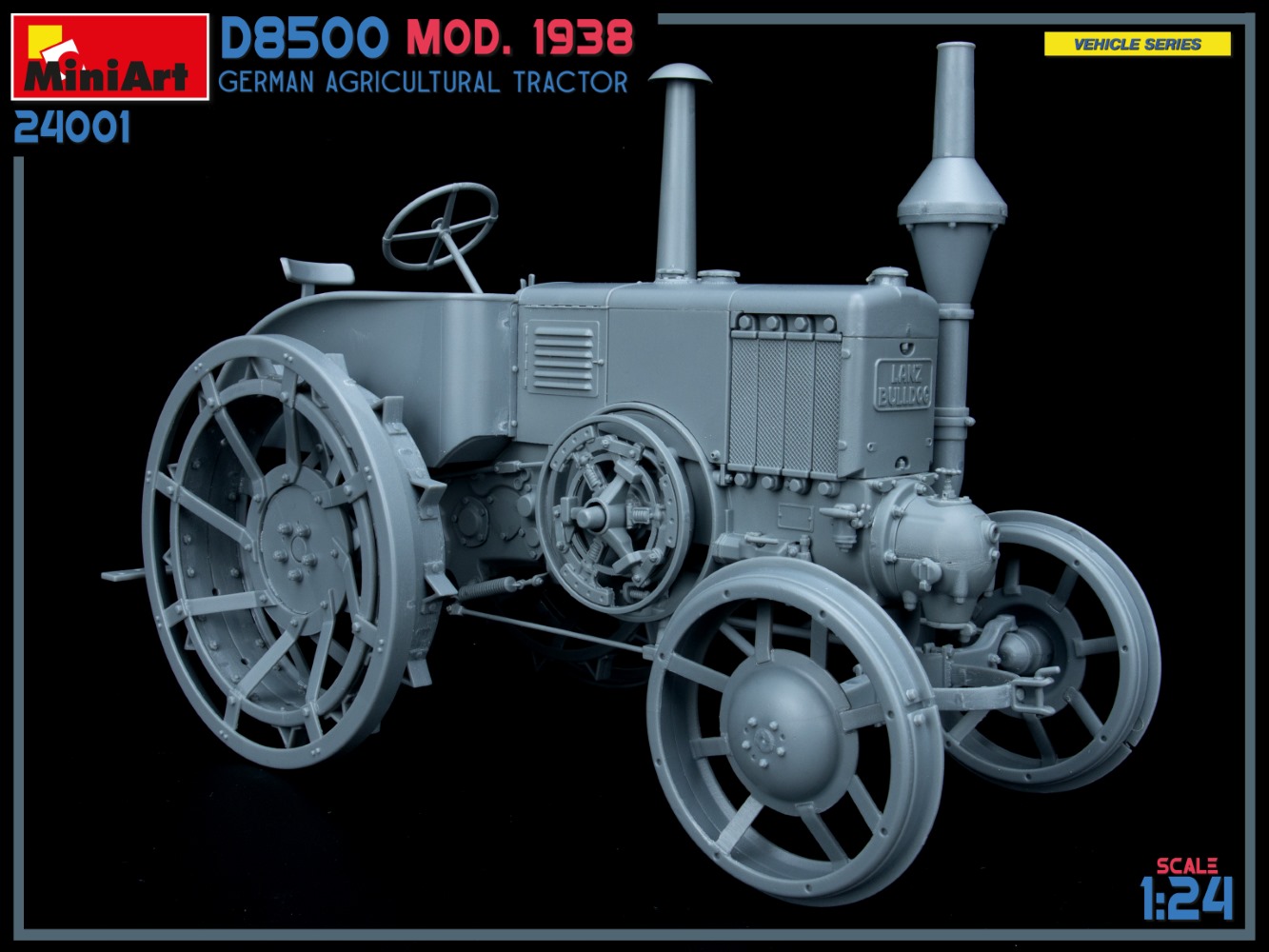 Mini Art 1:24 D8500 Model 1939 - GERMAN AGRICULTURAL TRACTOR