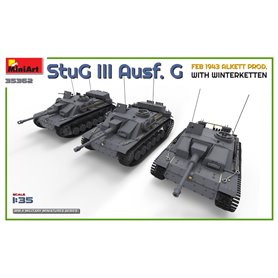 Mini Art 35362 StuG III Ausf. G Feb. 1943 Alkett Prod. With Winterketten