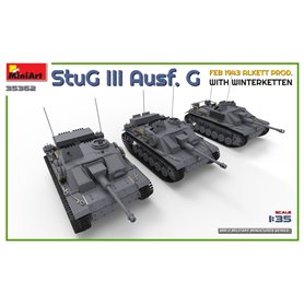 Mini Art 35362 StuG III Ausf. G Feb. 1943 Alkett Prod. With Winterketten