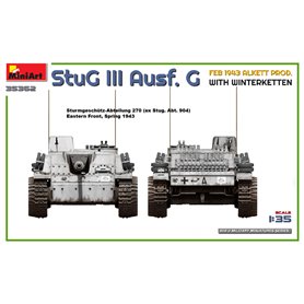 Mini Art 35362 StuG III Ausf. G Feb. 1943 Alkett Prod. With Winterketten