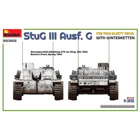 Mini Art 35362 StuG III Ausf. G Feb. 1943 Alkett Prod. With Winterketten