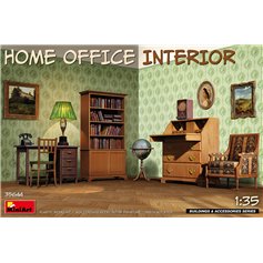 Mini Art 1:35 HOME OFFICE INTERIO BUILDING AND ACCESSORIES