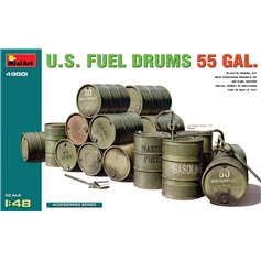 Mini Art 1:48 US FUEL DRUMS 55 GAL.