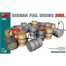 Mini Art 49002 German Fuel Drums 200L