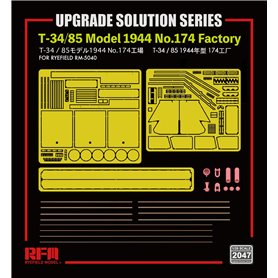 RFM 1:35 UPGRADE SOLUTION SERIES do T-34/85 Model 1944 No.174 Factory