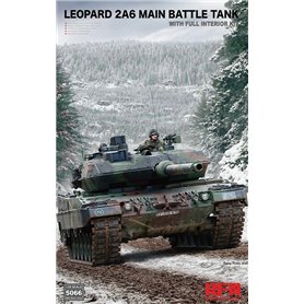 RFM-5066 Leopard 2A6 Main Battle Tank with Full Interior