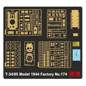 RFM-5079 T-34/85 Model 1944 Factory No.174