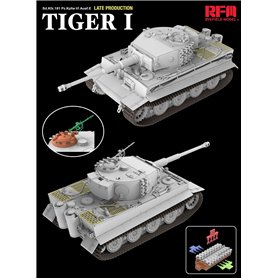 RFM 1:35 Pz.Kpfw.VI Tiger I - LATE PRODUCTION - WITH ZIMMERIT AND FULL INTERIOR
