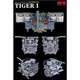 RFM 1:35 Pz.Kpfw.VI Tiger I - LATE PRODUCTION - WITH ZIMMERIT AND FULL INTERIOR