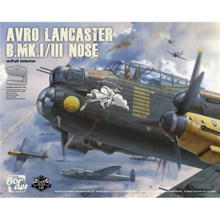 Border Model BF-008 NOSE of Avro Lancaster B Mk.I/III w/ Full Interior